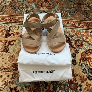 Pierre Hardy Tenerife Suede Sandals